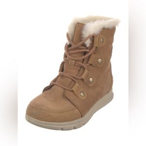 SOREL
Shearling Lace-Up Boots 7.5
